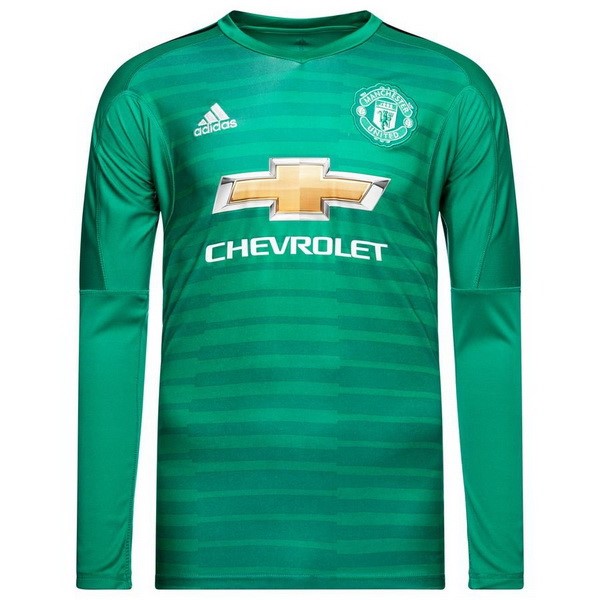 Camiseta Manchester United Manga Larga Portero 2018/19 Verde